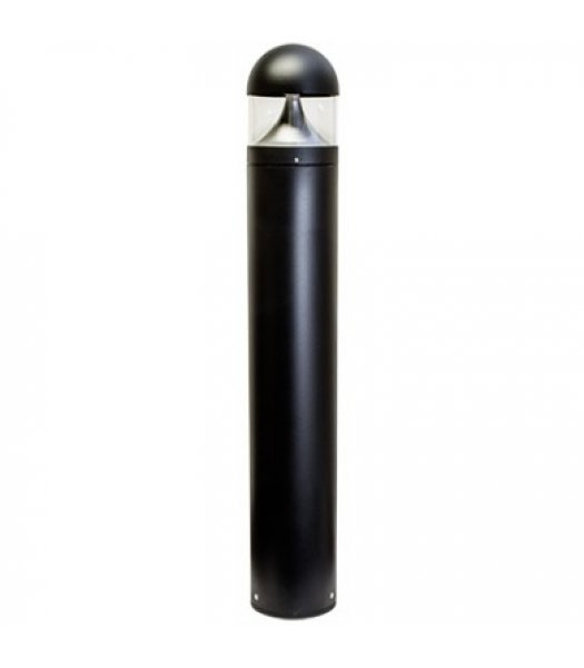 Dabmar D810-LED20-B 120V Cast Aluminum Bollard BLACK